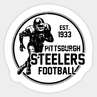 Retro Steelers Sticker